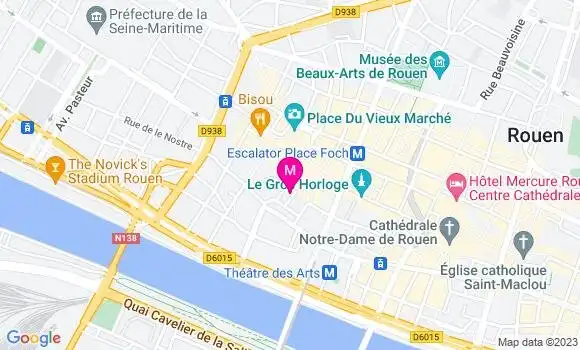 Localisation Dr Marguerite Robert de Saint Vincent