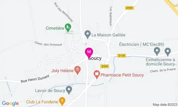 Localisation Dr Valentin Chevalier