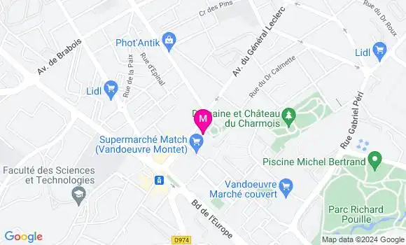 Localisation Dr Guillaume Janna