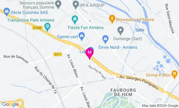 Localisation Dr Guillaume Ternisien