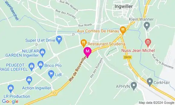 Localisation Dr Julie Kraemer Lefevre