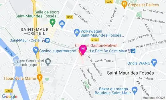 Localisation Dr Jean Yves Guedj