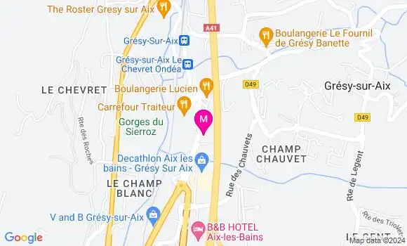 Localisation Dr Sonia Leclerc