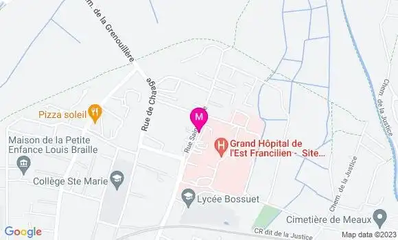 Localisation Dr Geoffrey Popinat