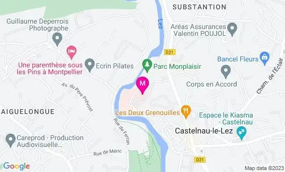 Localisation Dr Olivier Attard