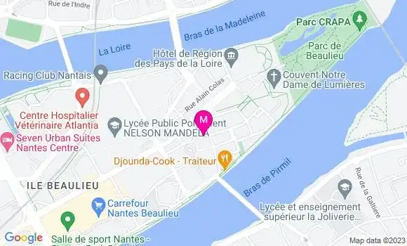 Localisation Dr Ronan Jegot