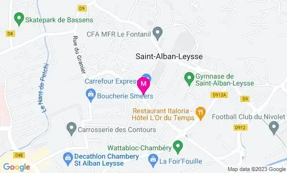 Localisation Dr Alexandre Tabone