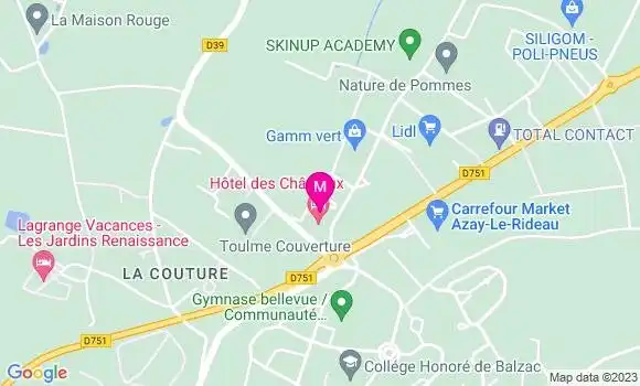 Localisation Dr Sarah Brizard