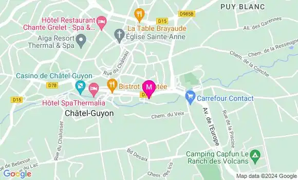 Localisation Dr Pauline Daussin