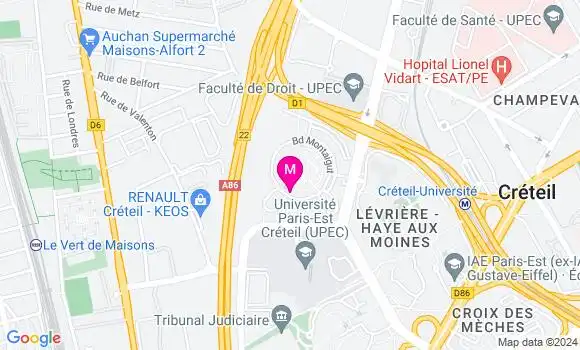 Localisation Dr Jérémy Brami