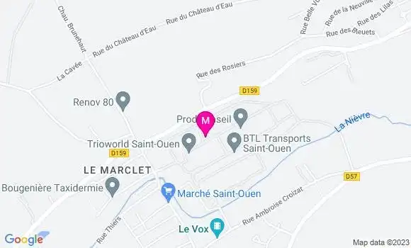 Localisation Dr Aurele Decayeux