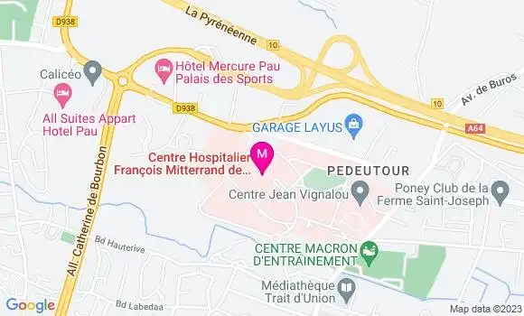 Localisation Dr François Pilon
