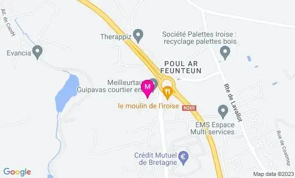 Localisation Dr Pauline Lavenant