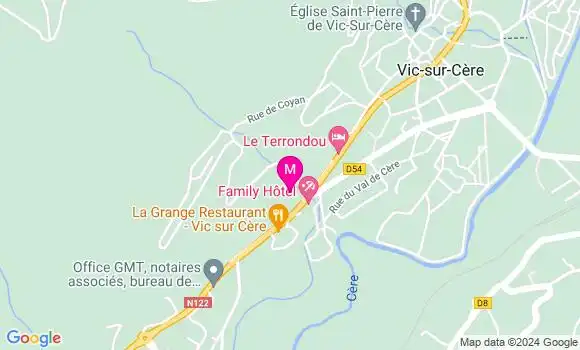 Localisation Dr Virginie Bergous Rocagel