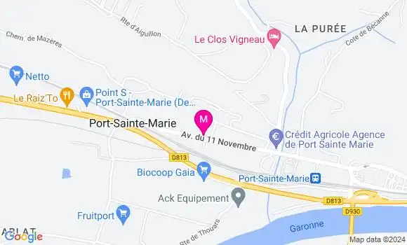 Localisation Dr Jérome Poline