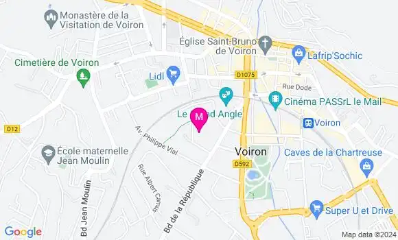 Localisation Dr François Xavier Thevenin