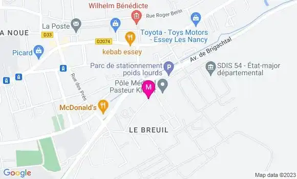 Localisation Dr Fouad Chelbabi