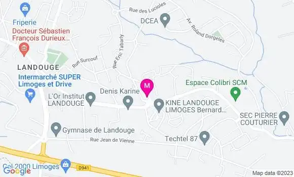 Localisation Dr Henri Anzieu