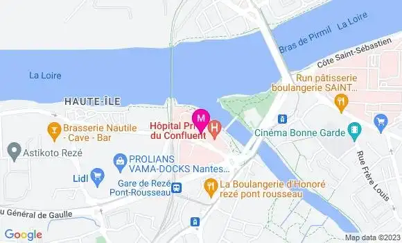 Localisation Dr Caroline Beloncle