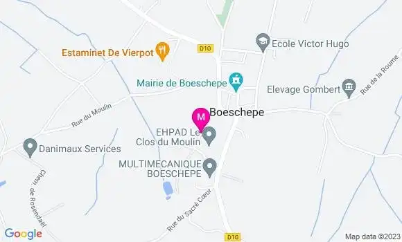 Localisation Dr Florent Delabre