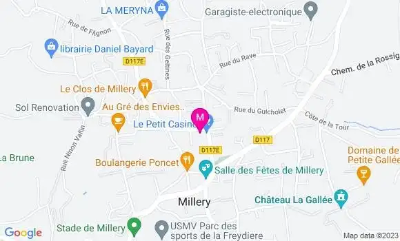 Localisation Dr Olivia Icard