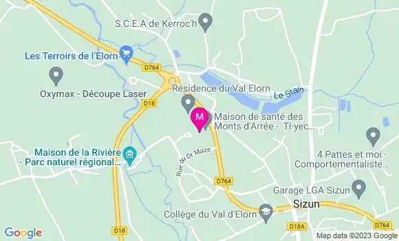 Localisation Dr Sylvain Paugam