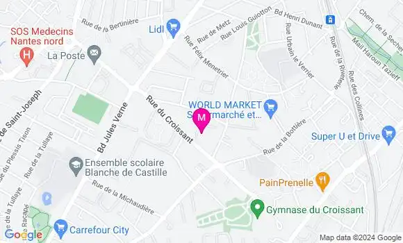 Localisation Dr Camille Jorigne Guillot