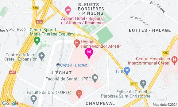 Localisation Dr Jeanne Batbedat