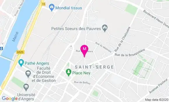 Localisation Dr Pascal Pineau
