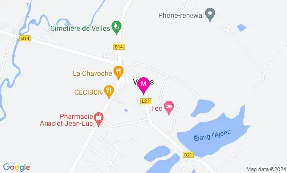 Localisation Dr Johanna Attal