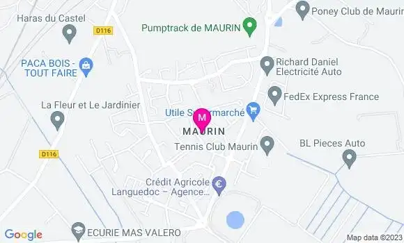 Localisation Dr Thomas Trigolet
