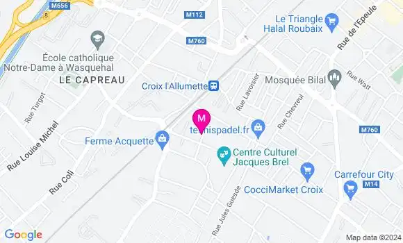 Localisation Dr Anne Flore Dassonville