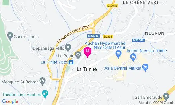 Localisation Dr Pierre Maria