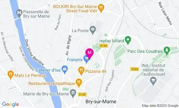 Localisation Dr Alice Passebon