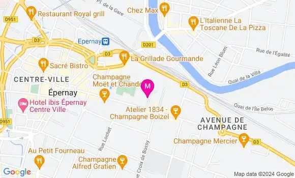 Localisation Dr Clara Thach Germain