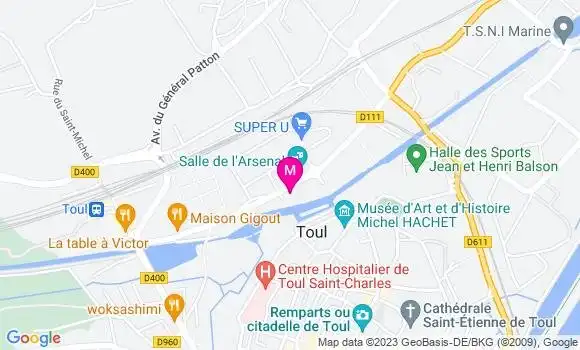 Localisation Dr Manon Gehin