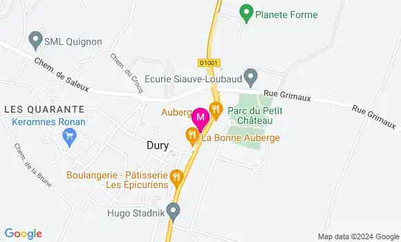 Localisation Dr Pierre Dubois