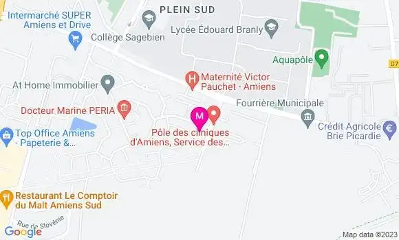Localisation Dr Jean Kouadio