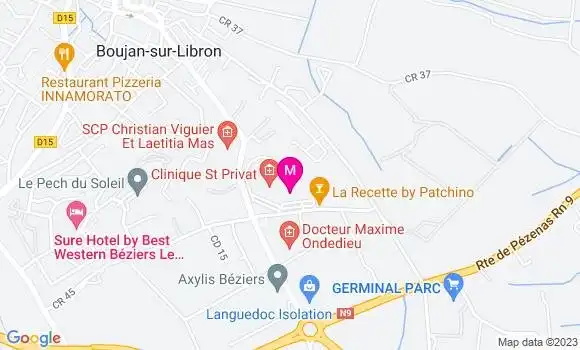 Localisation Dr Jessica Labour