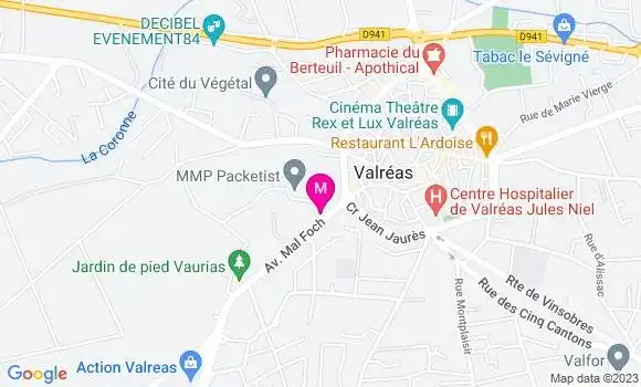 Localisation Dr Liliana Avieritei