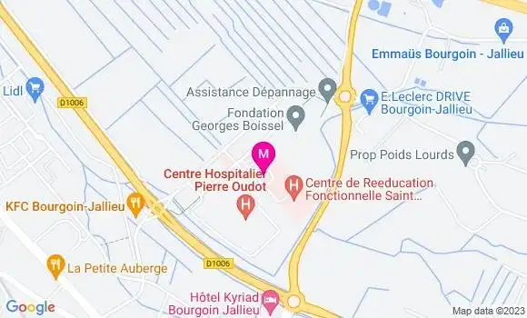 Localisation Dr Vincent Deval