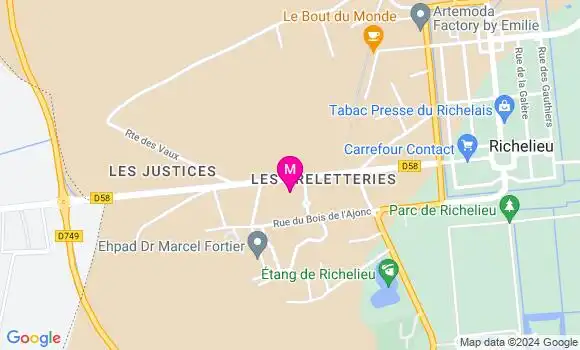 Localisation Dr Chloé Rebouilleau