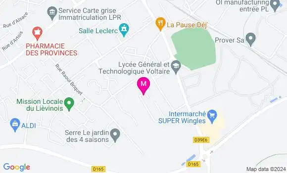Localisation Dr Marianne Delsert
