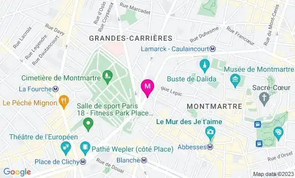 Localisation Dr Gabriel Benchimol