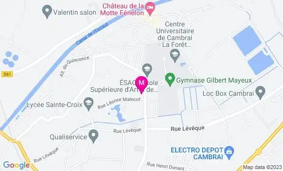 Localisation Dr Ignace Sallah