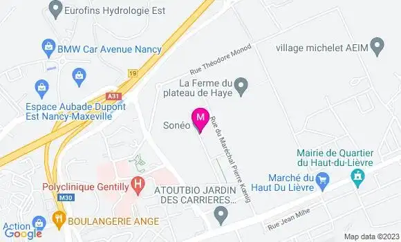 Localisation Dr Marine Faccin