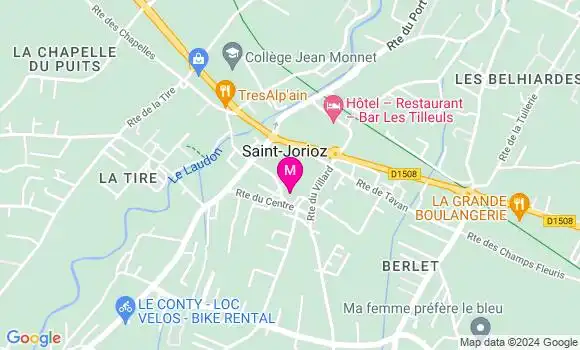 Localisation Dr Vincent De Giorgio
