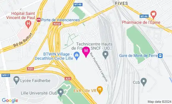 Localisation Dr Benjamin Rucar