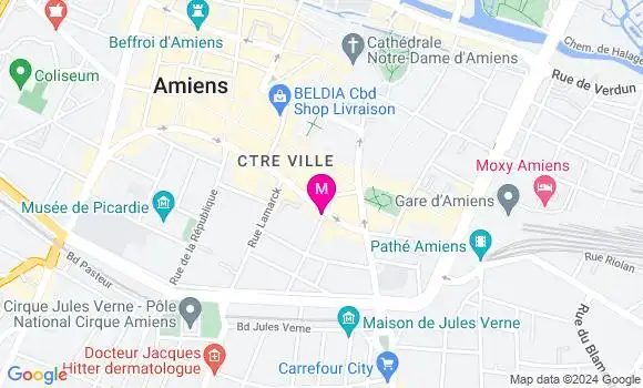 Localisation Dr Anne Charlotte Delanoe