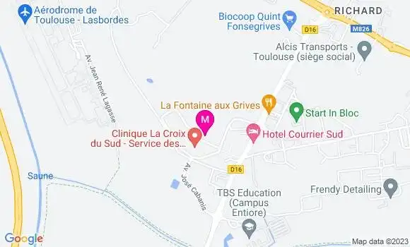 Localisation Dr Vincent Mermet